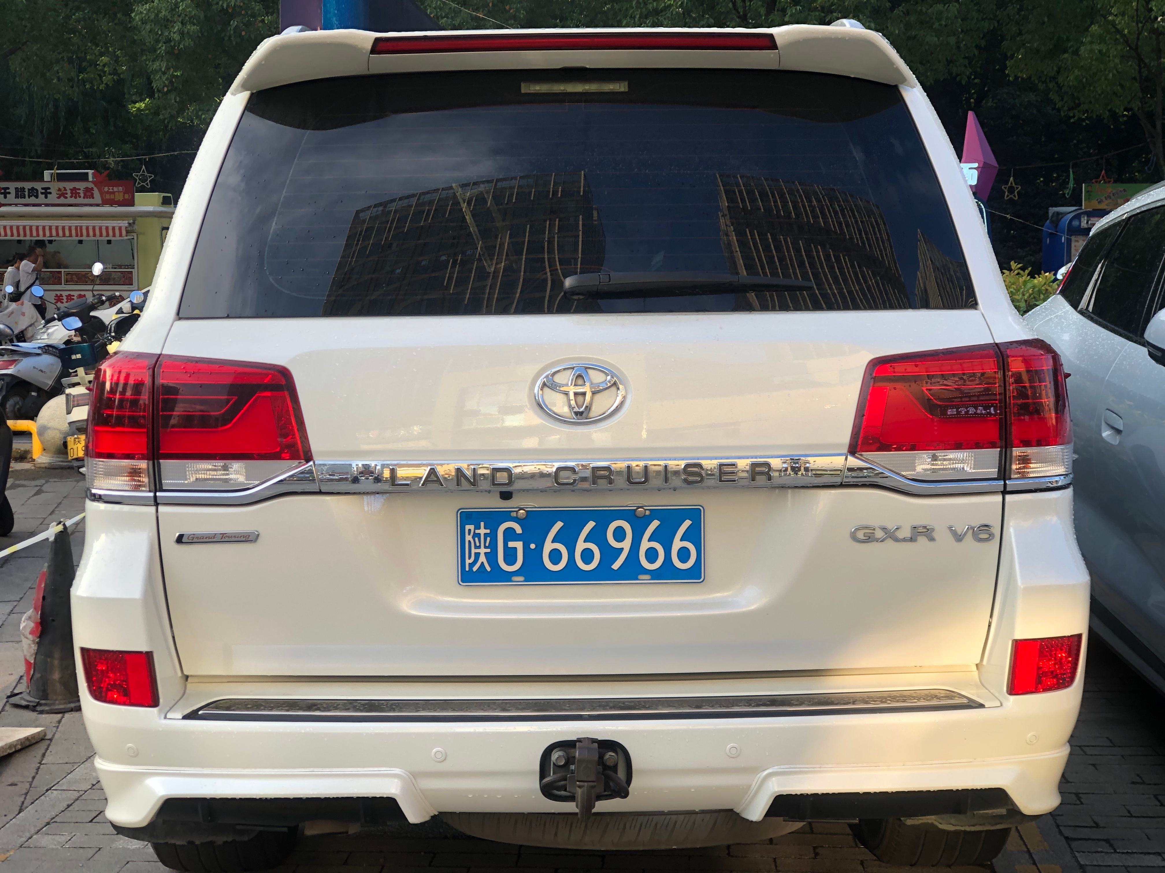 全球车牌 陕G66966丰田陆地巡洋舰GX.R V6 