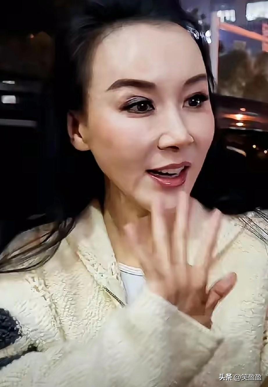 许久未见的萧蔷，曾经的台湾第一美女，小李飞刀里的林诗音！一代人的梦中女神，如今5