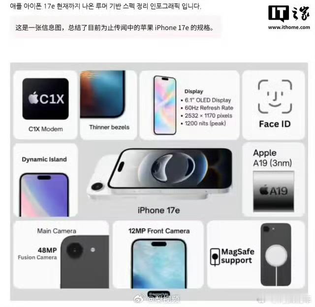 苹果将发布多款新品：iPhone17e、新款iPad12、iPad Air8……