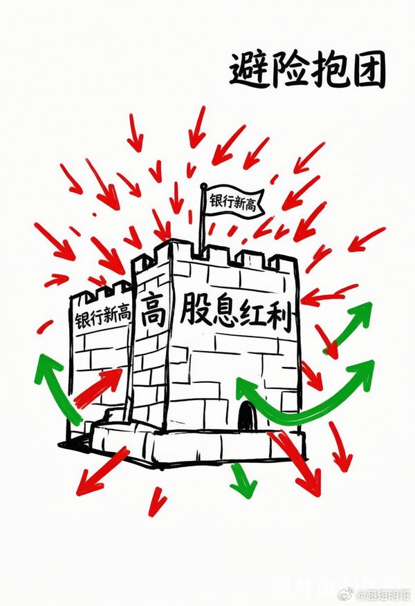 全市场绿油油，银行为什么创历史新高？建设银行今天创历史新高，红利、高股息成了唯一