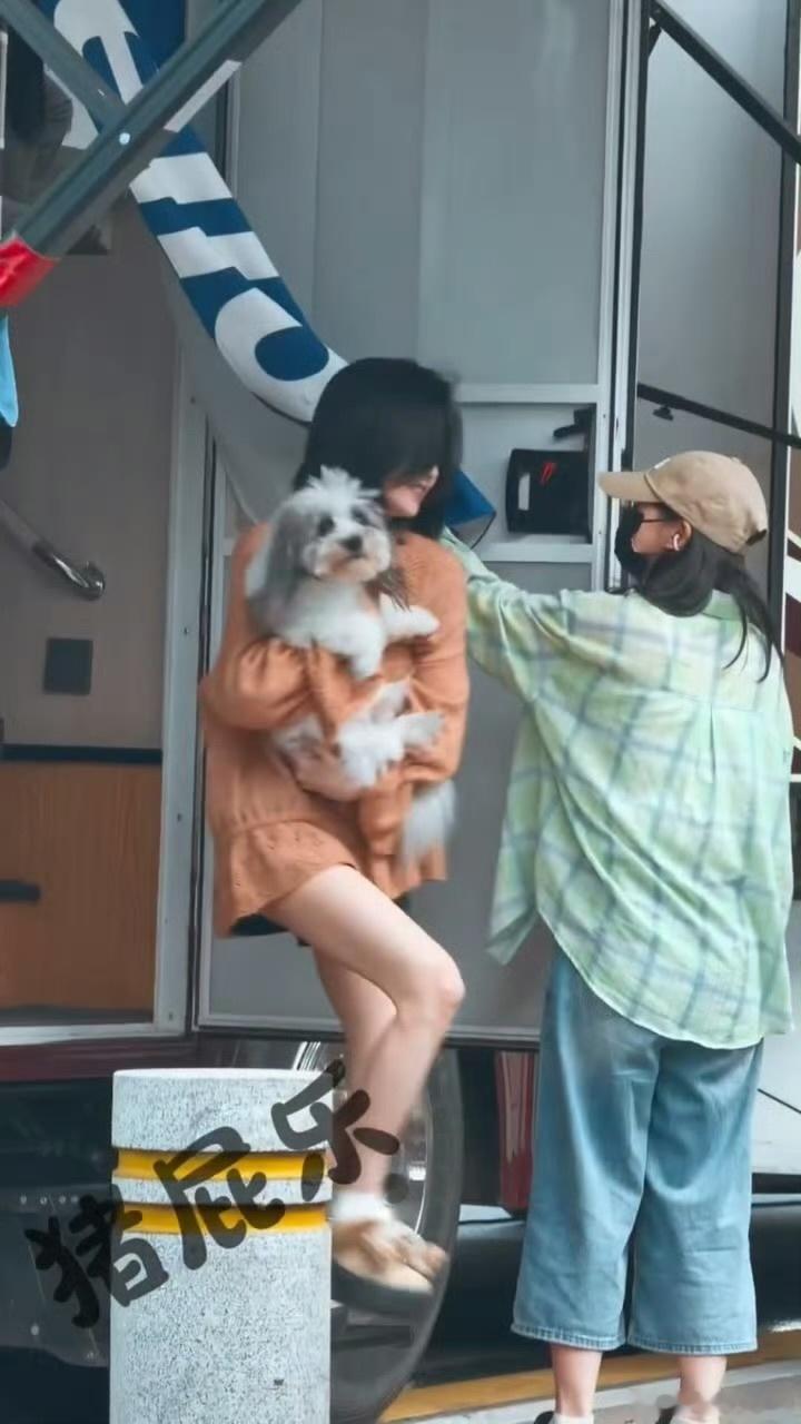 白鹿偷走常华森的狗偷感好重哈哈哈哈哈哈哈 ​​​
