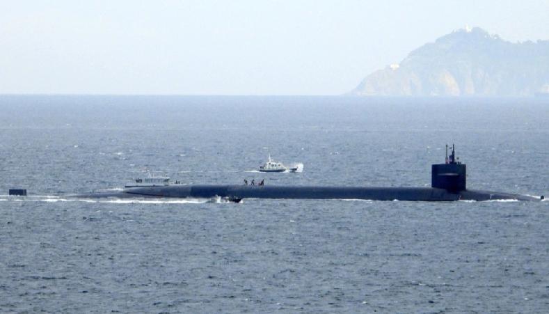 美国海军第六舰队5月11日发表声明，表示俄亥俄级（Ohio-class）核潜艇「
