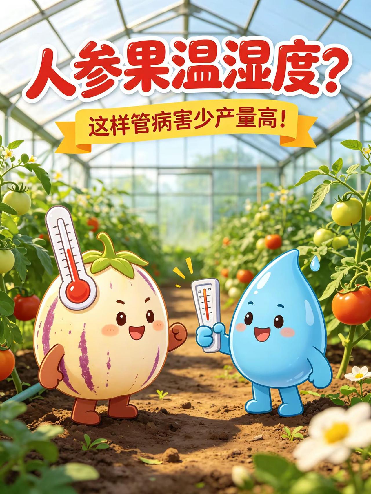 人参果温湿度管控核心技巧。人参果种植