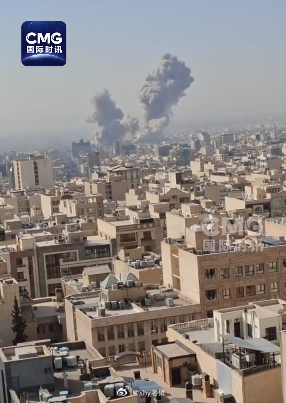 干起来了美国对伊朗的空袭正在进行中