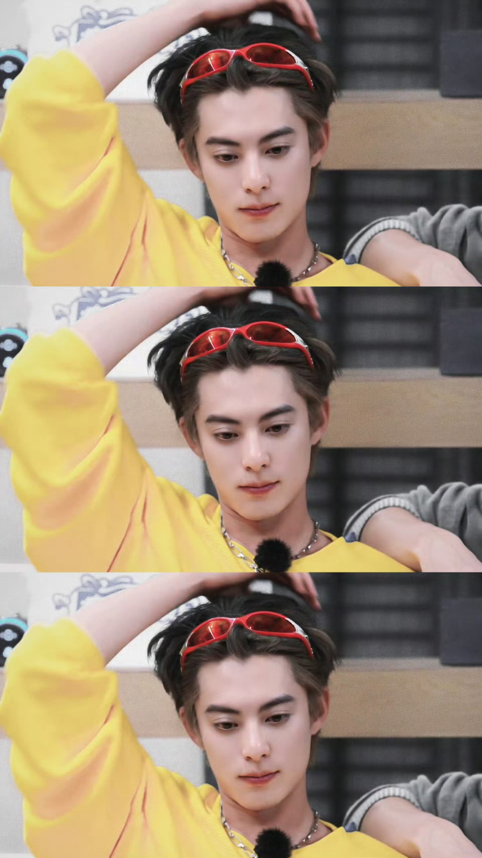 就算掉小珍珠也这么漂亮的王鹤棣☺️ 