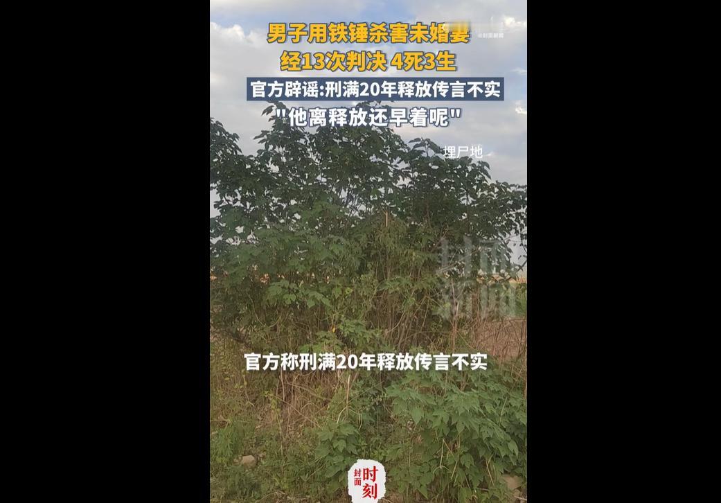 2005 年，河南许昌女子陈丽平被未婚夫赵某用铁锤杀害，案件历经 7 年 13 