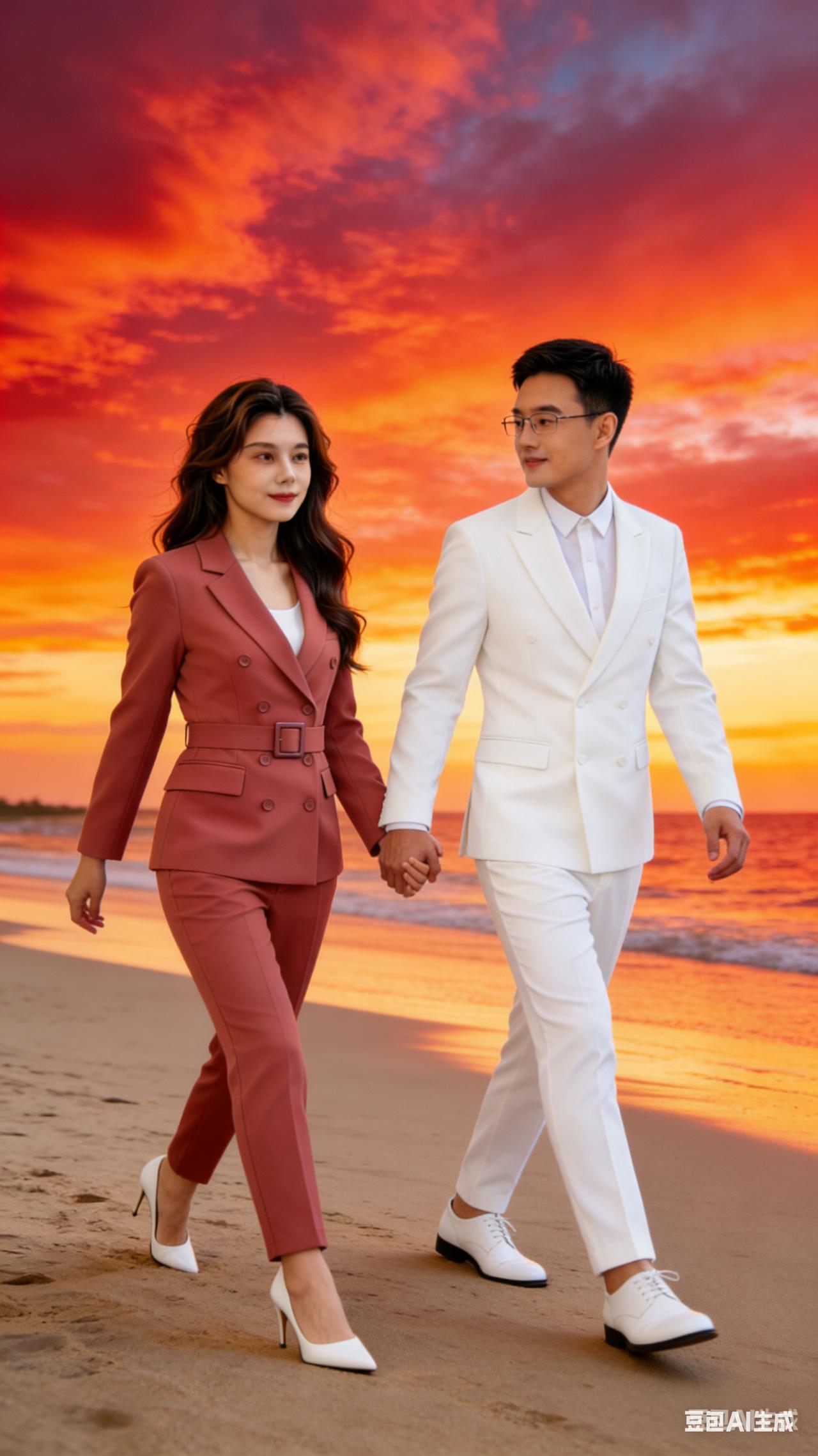 情侣出游就得这么拍