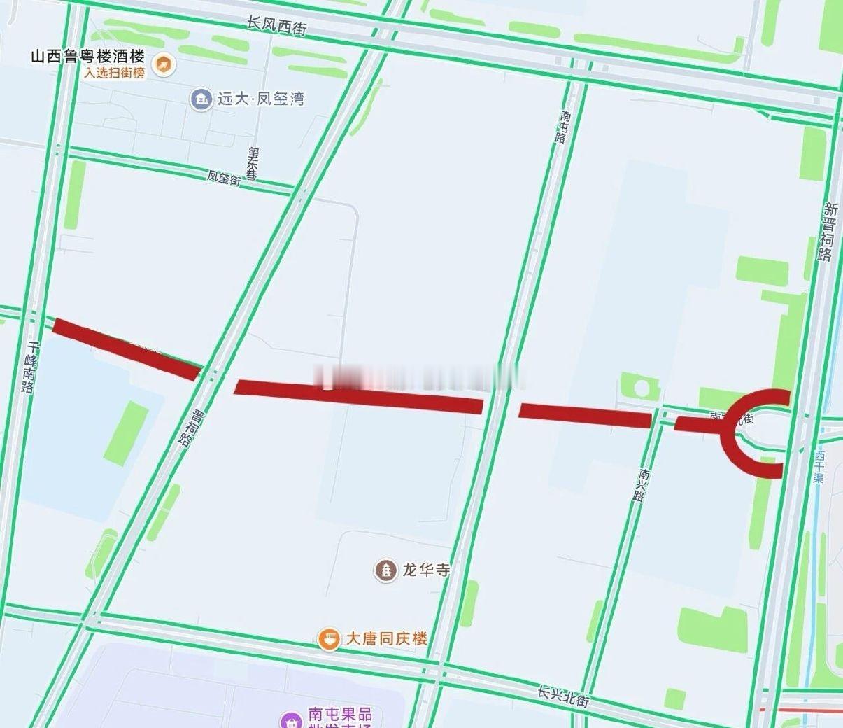 根据施工需要，南屯北街（新晋祠路——南兴路）、义井街（晋祠路——千峰南路）将于2