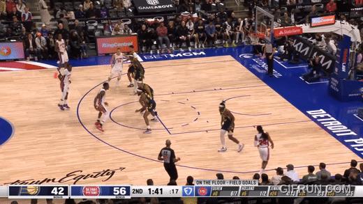 杜伦今天31分后，本季已为活塞得到275分——坎宁安302分。每100回合：坎宁