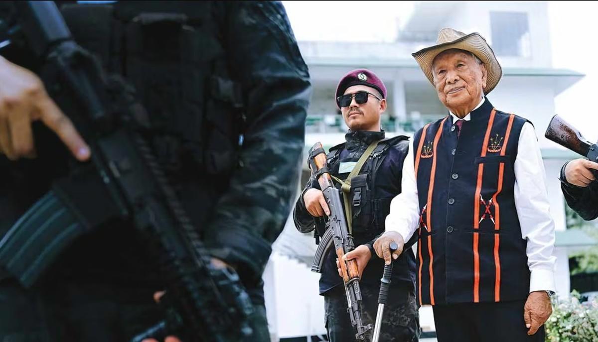 印度有个族群，想要投靠中国？近日，印度那加族代表、曼尼普尔邦南部唐库尔那加学生联