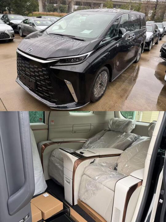 富豪座驾的终极巅峰:LM500h 四座，黑/白⚠️