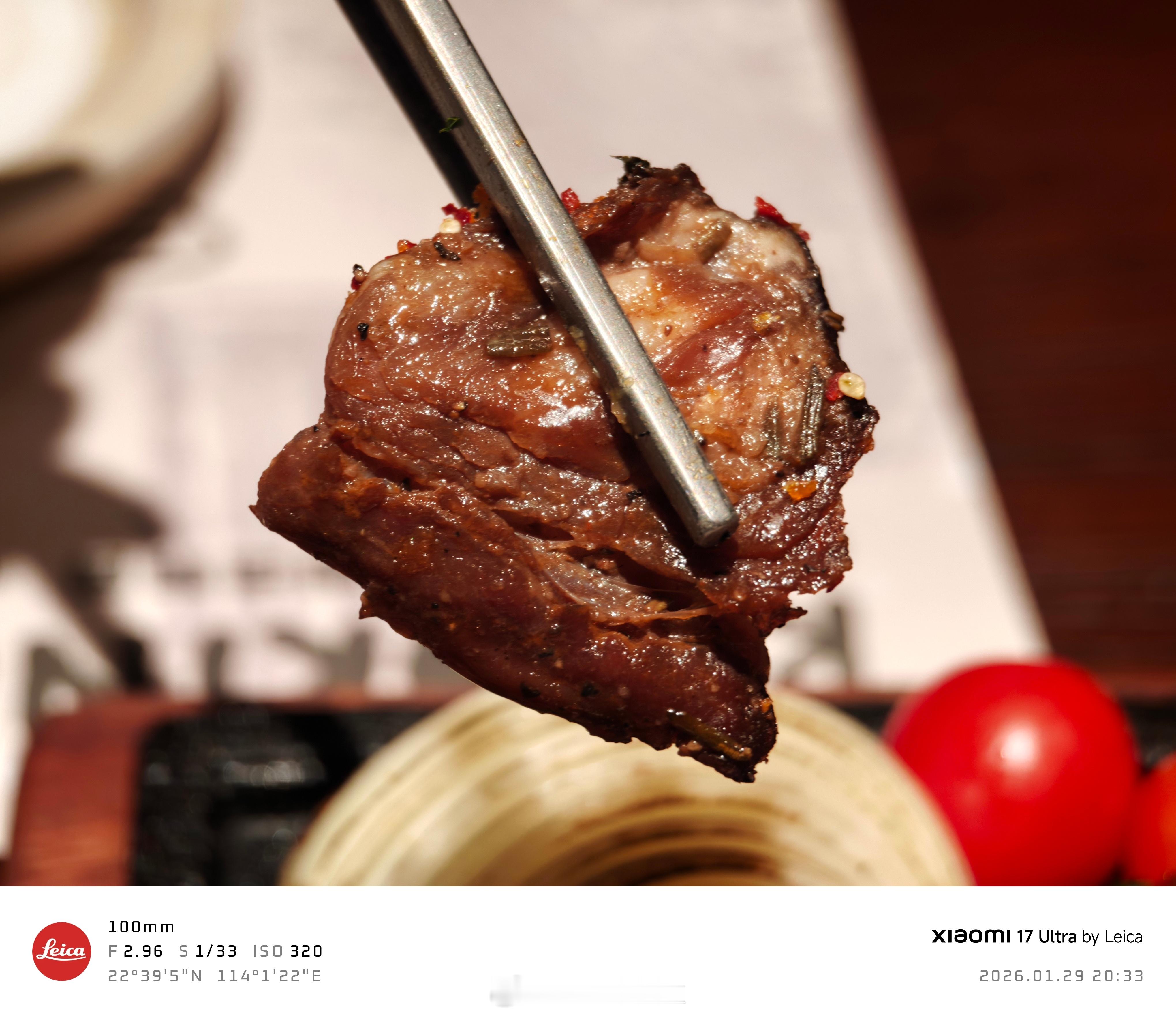 一片肉要十几块钱，太贵了 