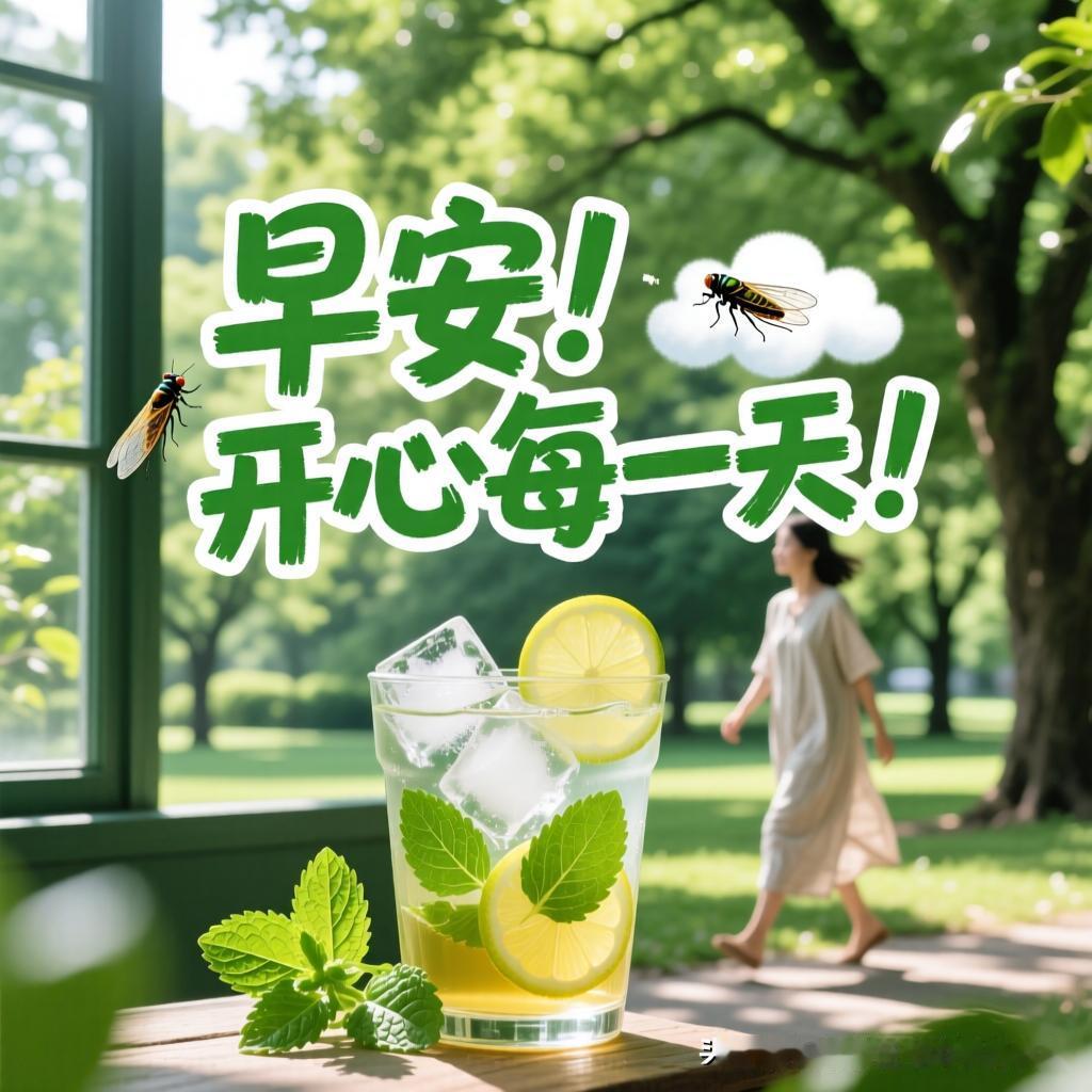早安！当第一缕晨光透过窗帘的缝隙，温柔地唤醒沉睡的城市，我们终于迎来了崭新的六月