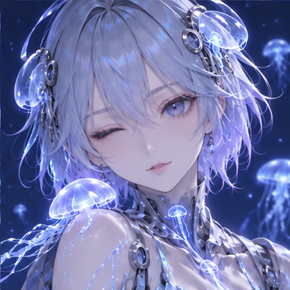 动漫头像 | 星际水母少女. ​​​