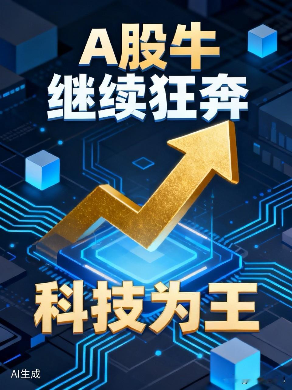 历时新高，最后的狂欢？A股牛继续狂奔，科技为王，在昨日利空之下，通胀抬头，担忧加