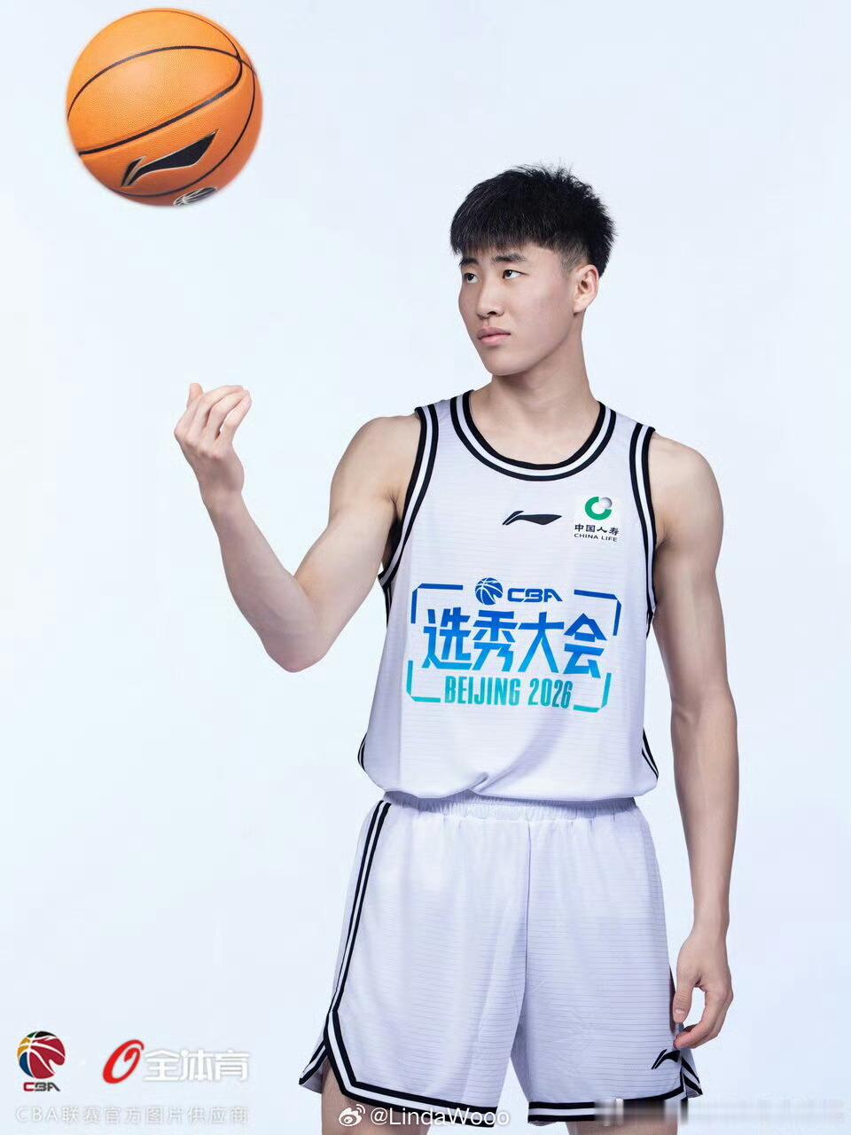 预测下明日选秀大会的前6顺位：状元：宋昕澔（政治大学）榜眼：曹芷豪（太原理工大学