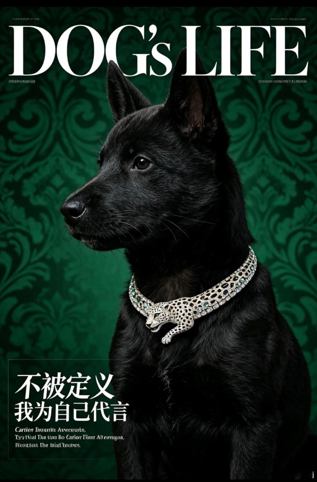 今天被网上的一只小狗迷住了。证明，帅，是一种气质和状态 