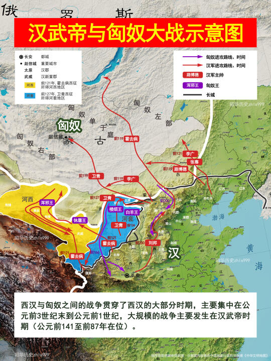 汉匈战争武帝时著名战役