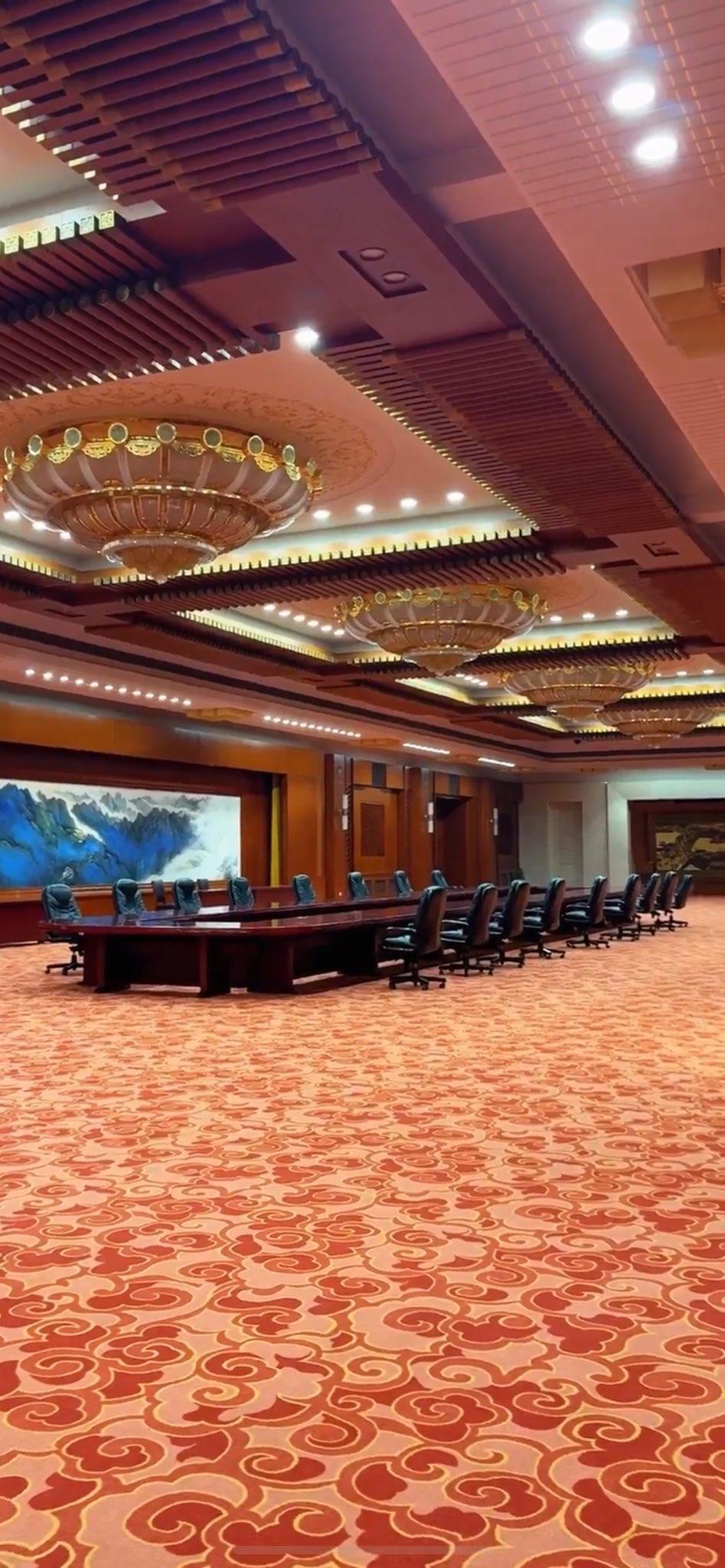 凭实力让卢比奥着迷的人民大会堂会议室是这样的
