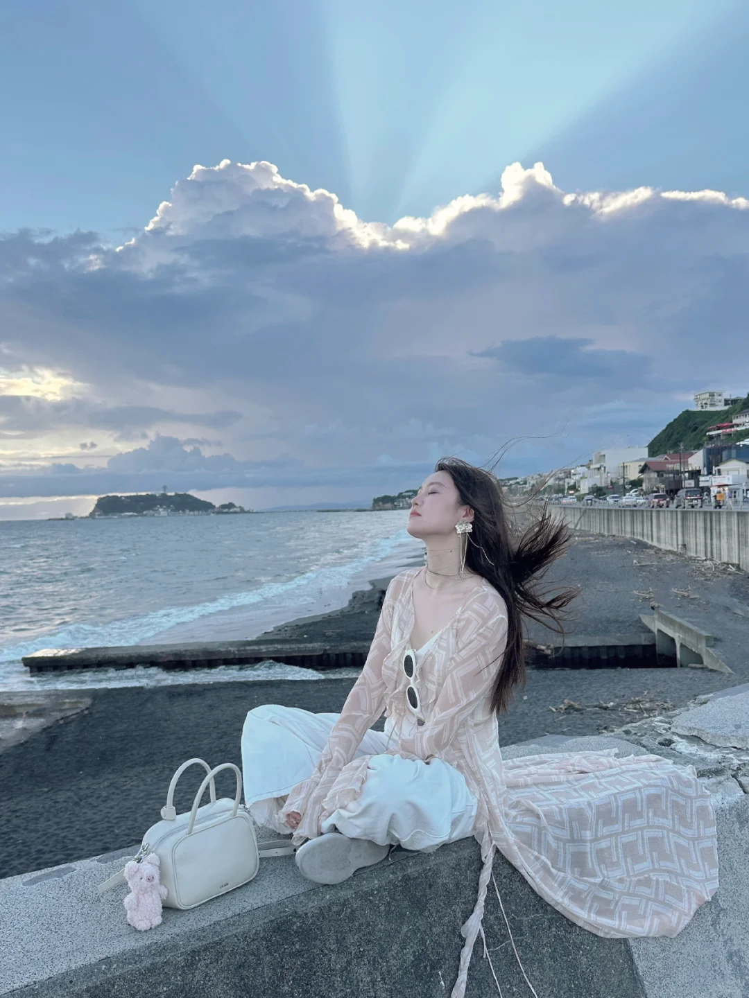 在镰仓拍到了圣光