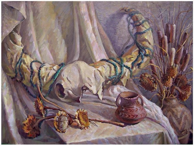 甘肃画家张锋绘画作品欣赏风景遇见艺术遇见美好 ​​​