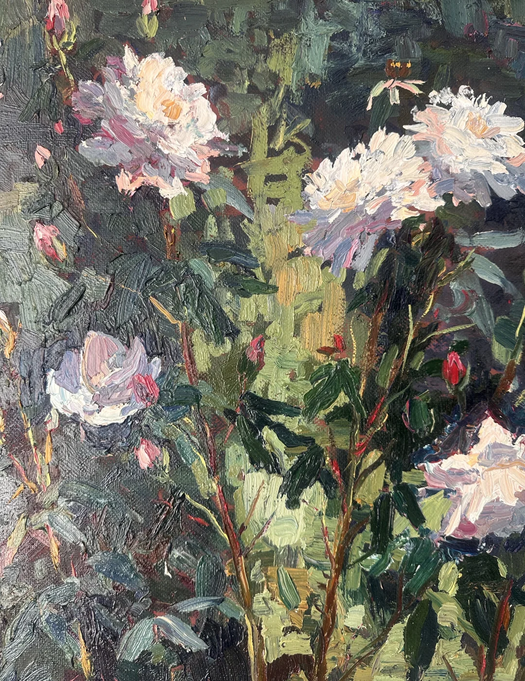 俄罗斯油画·花与光的温柔邂逅