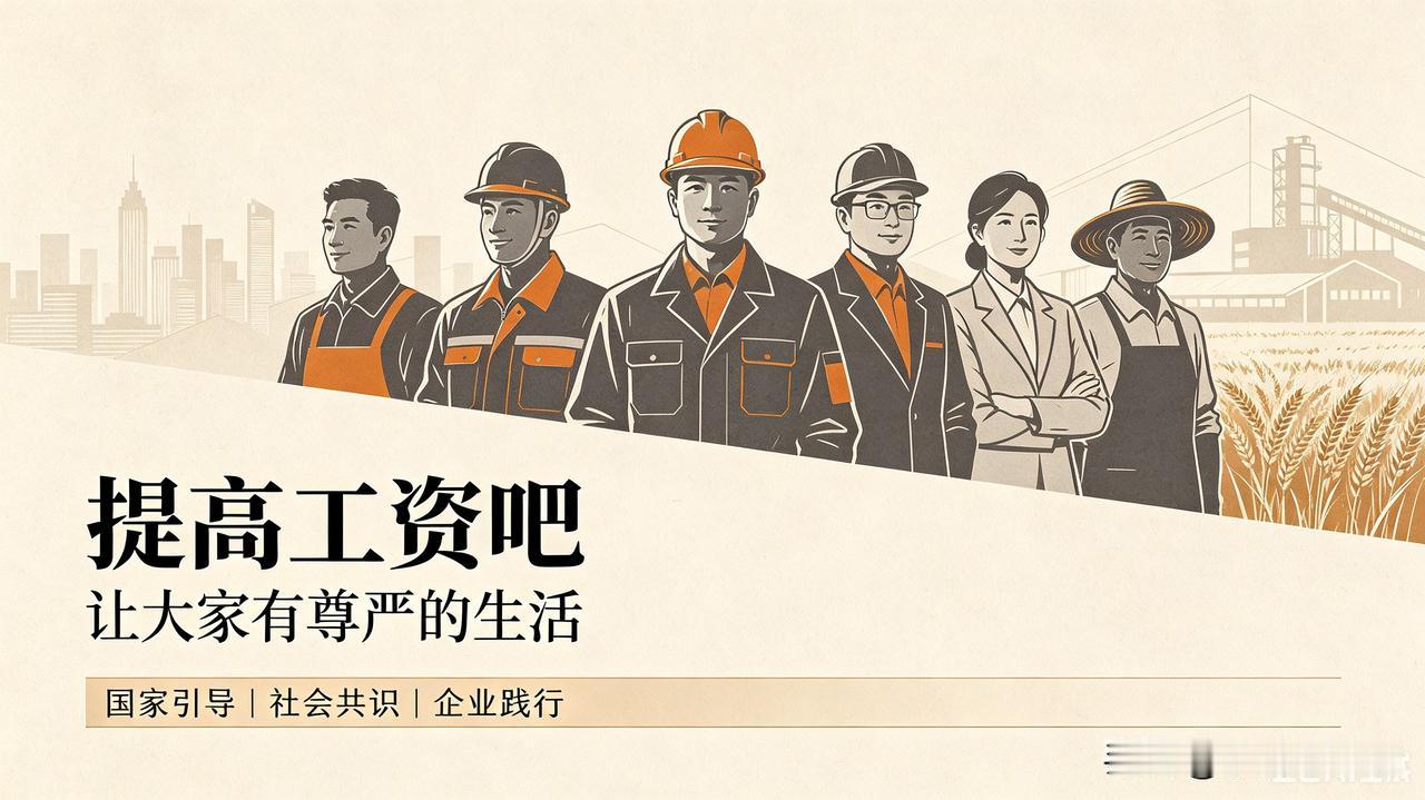 提高工资吧，让大家有尊严的生活！也让大家有奉献的力量！
 
所有社会发展、经济建