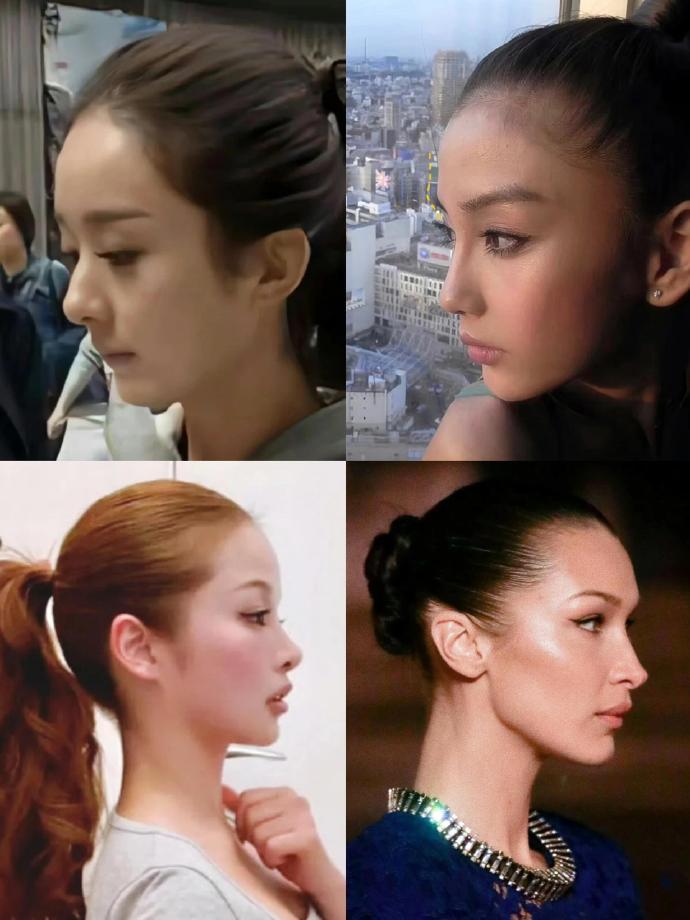 侧脸好看的两大因素 ​​​