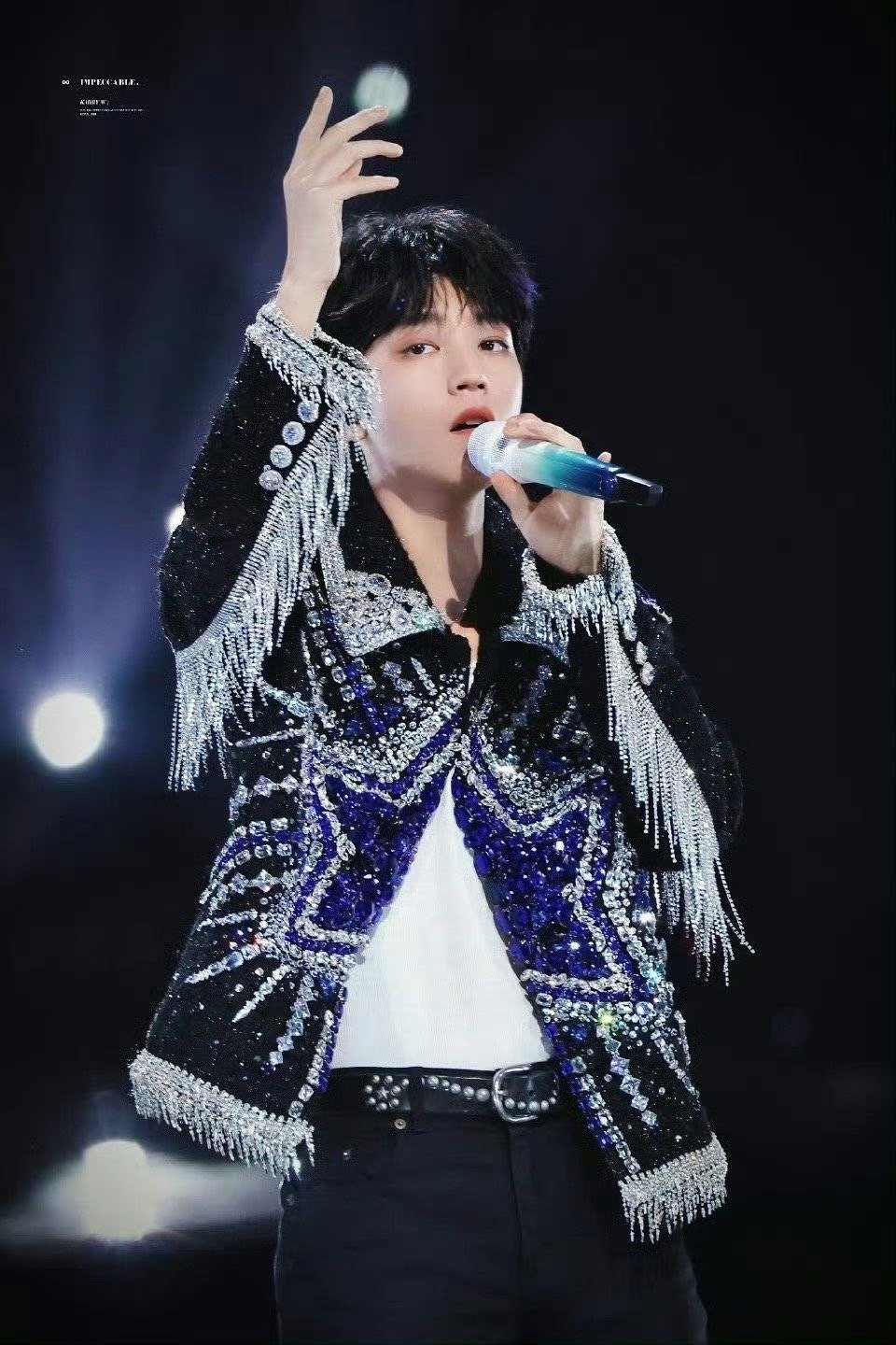 王俊凯江苏跨年官宣  王俊凯加盟江苏卫视跨年的第三年 💙💙💙王俊凯强势加盟