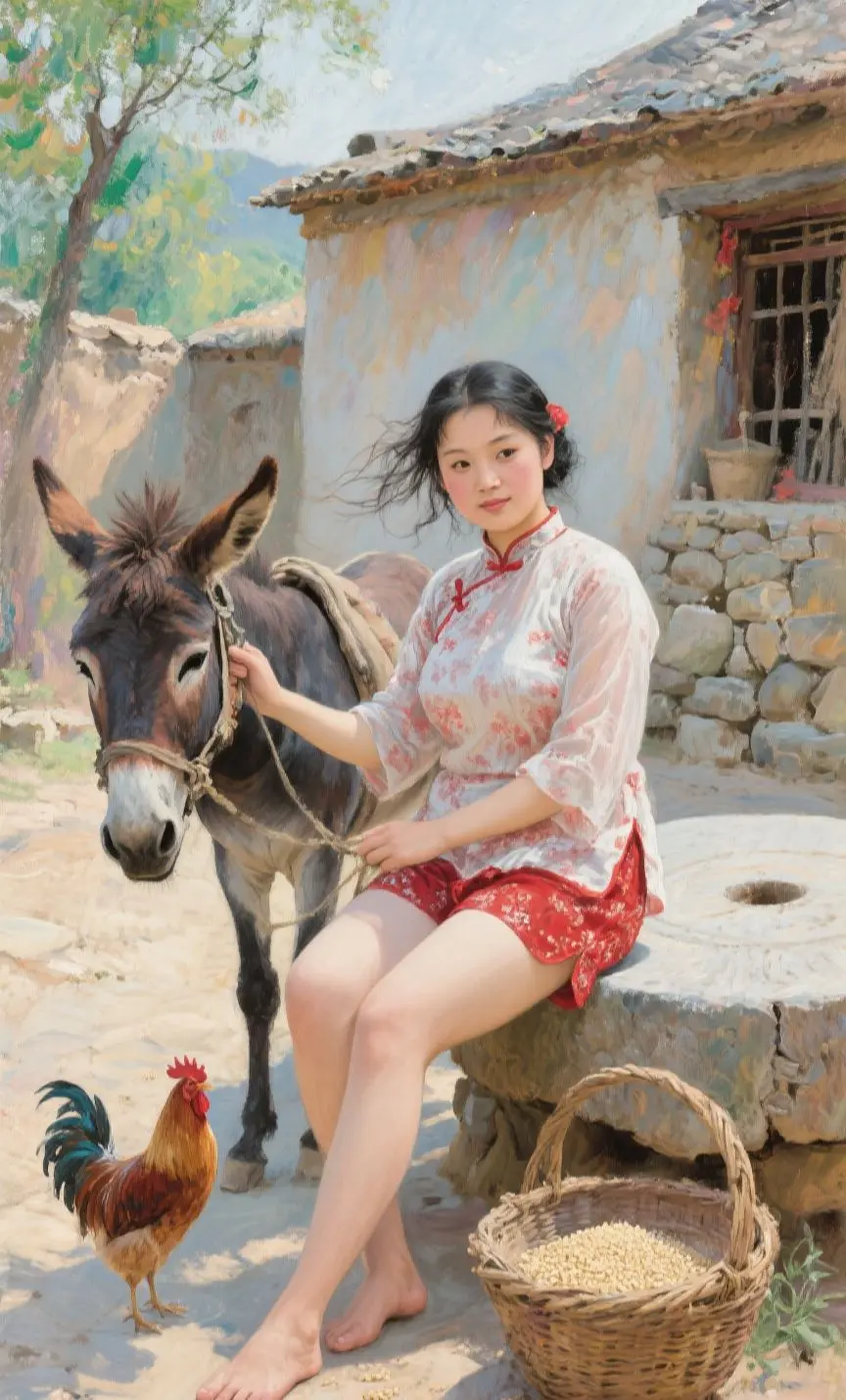 走进画中人 生活