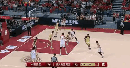 想挑战更高层次的比赛，想去NCAA，徐昕必须把这种饼吃进去。中国男篮vs澳大利亚