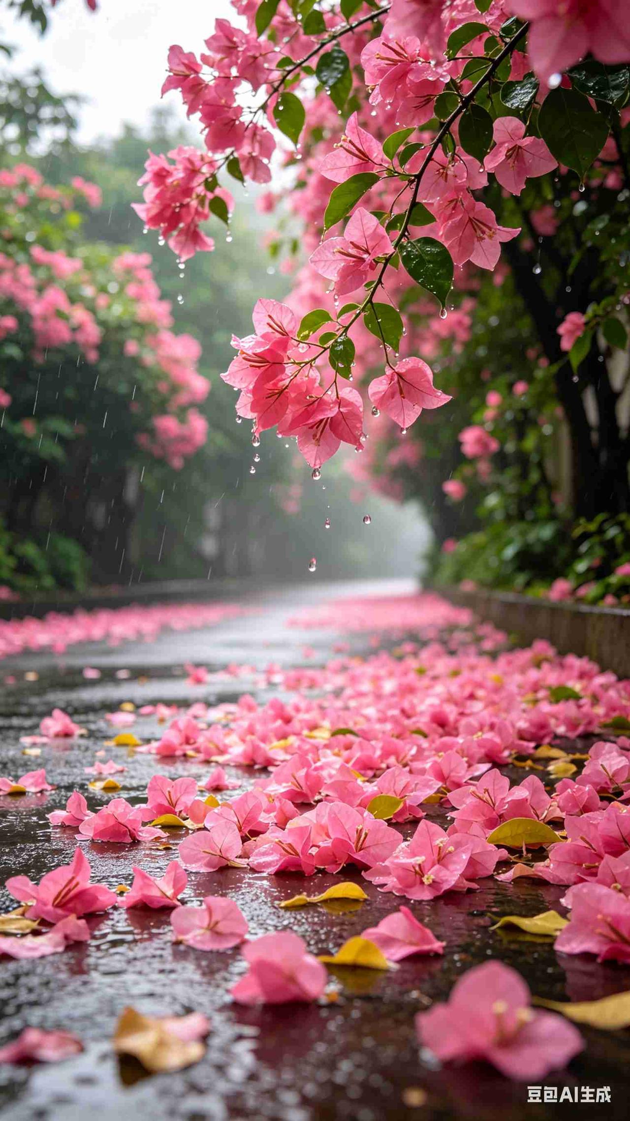 我的今日状态：😁轻松愉快
我这里的天气：🌧下雨