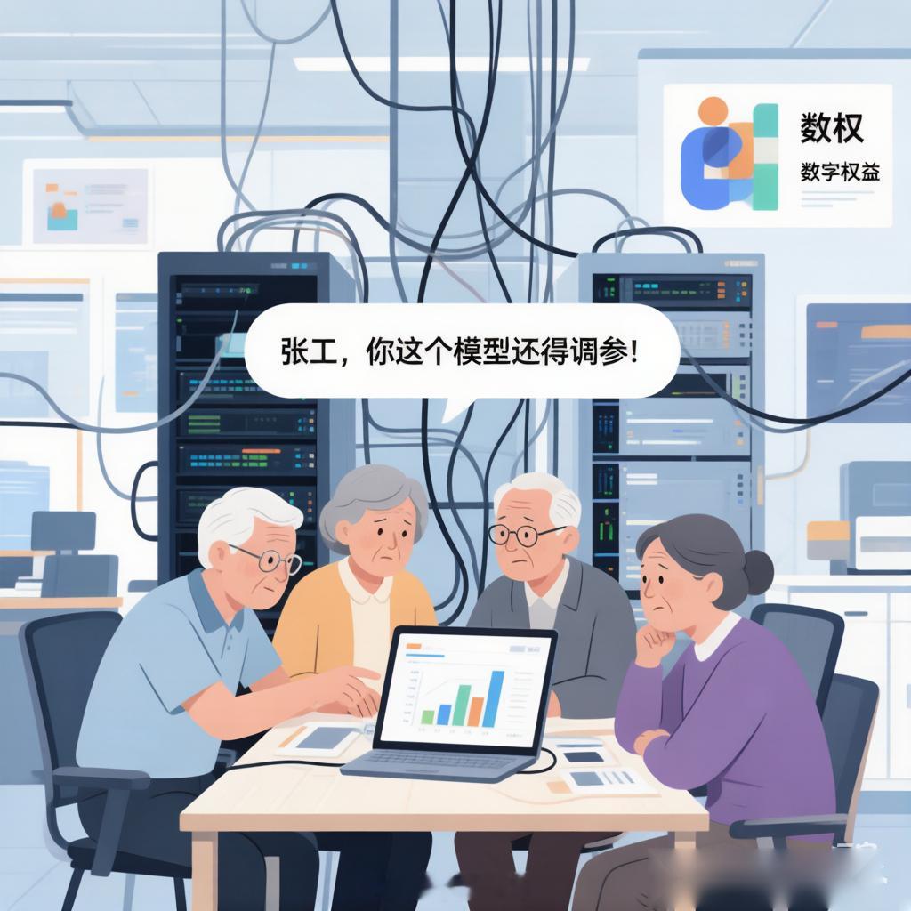 好家伙，科技公司里竟全是中老年人，这公司招聘是按工龄倒着来的吧？想象一下那个场景