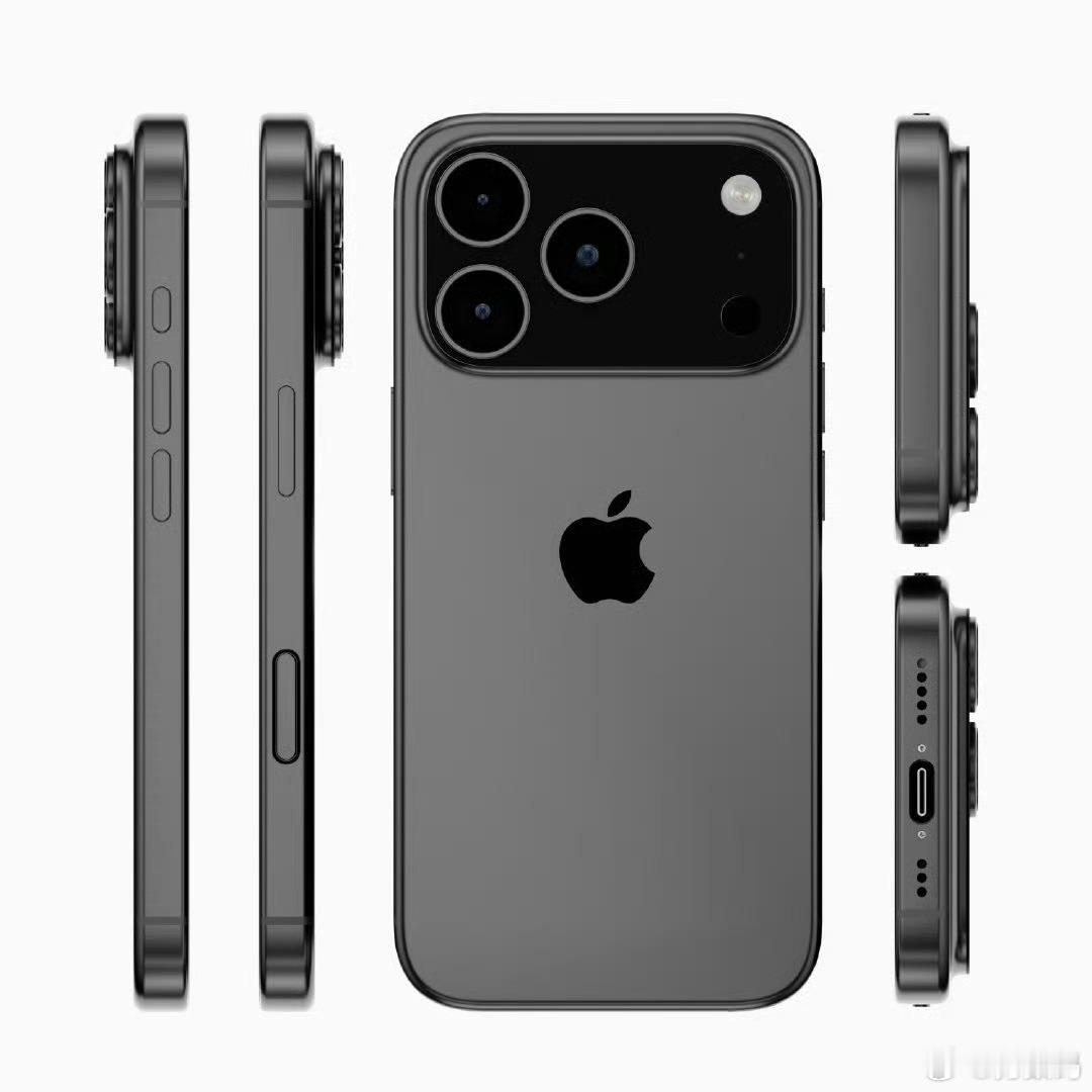 iPhone17Pro模具曝光 额，苹果设计师的审美越来越不在线了，这是镜头模组