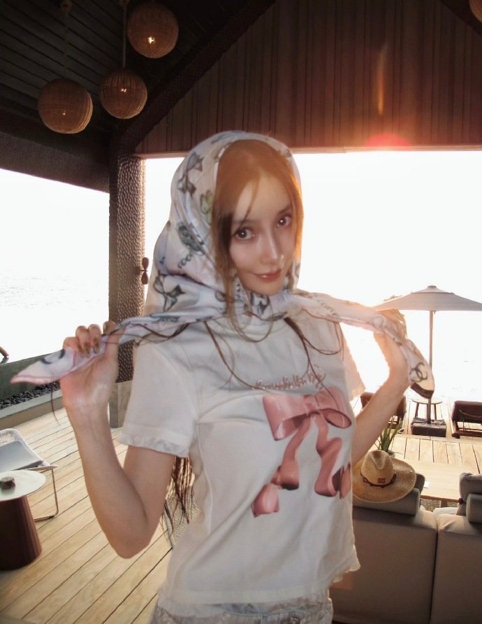 Angelababy度假造型Angelababy度假少女 Angelababy度