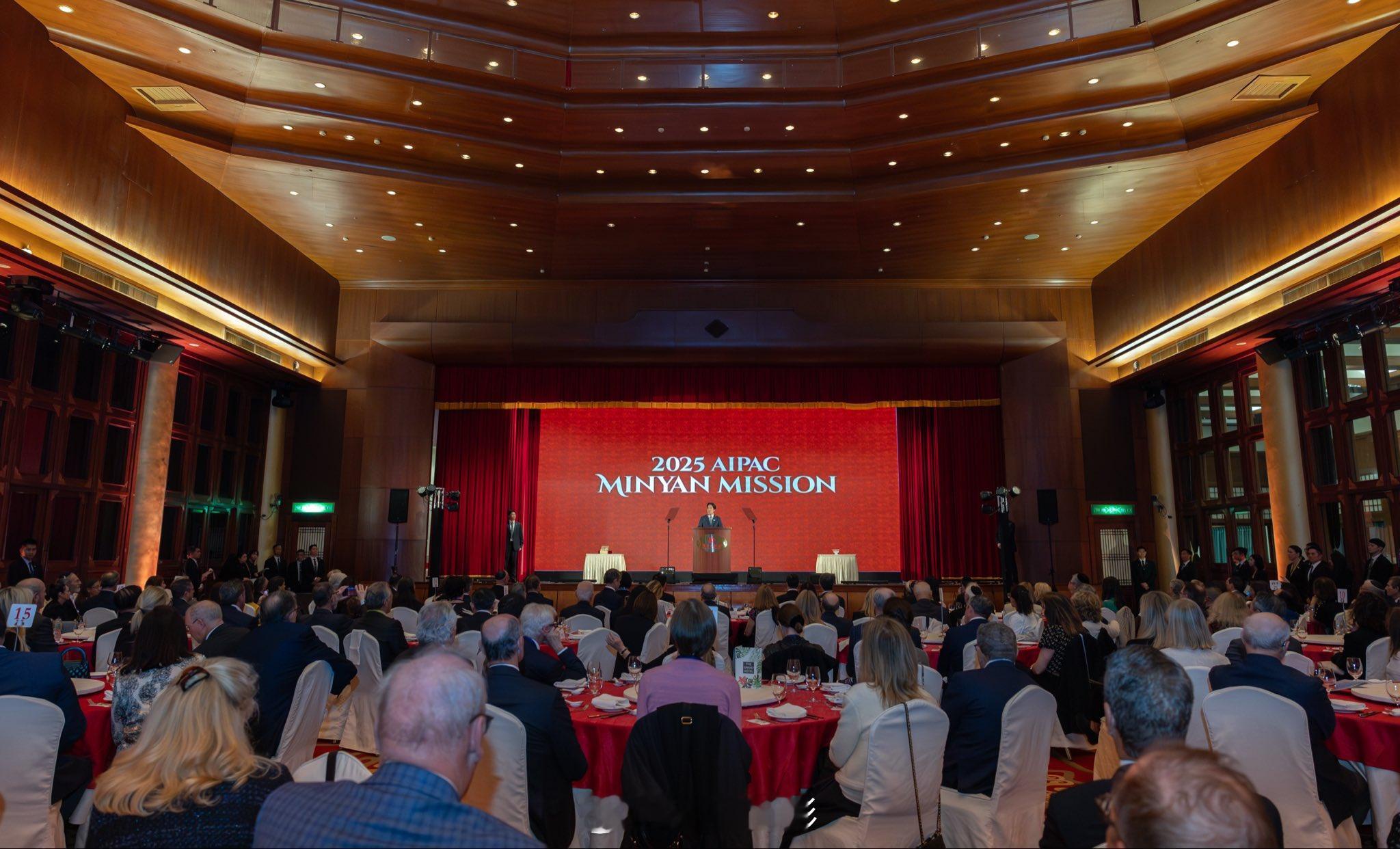 目前，美国以色列公共事务委员会（AIPAC）正在窜访中国台湾省，该组织本次访团规