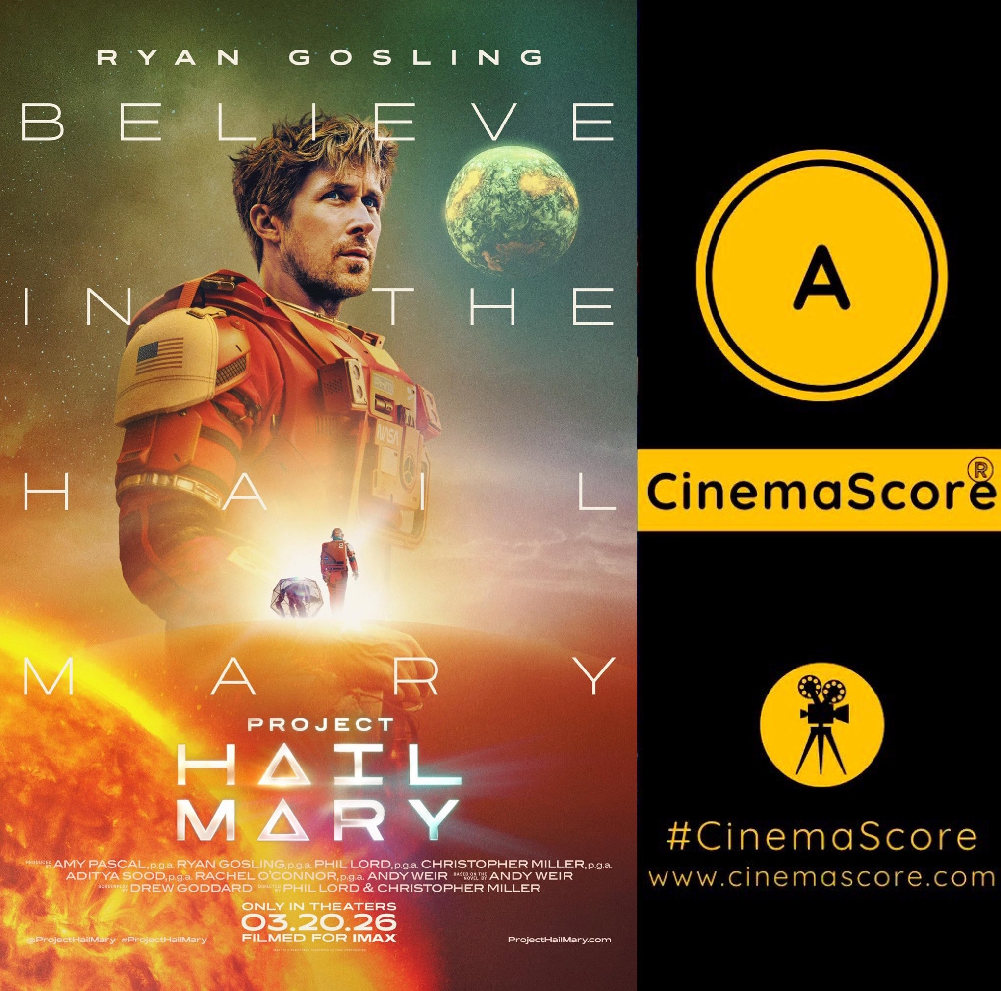 牛X！高司令Ryan Gosling联手桑德拉·惠勒主演新片《挽救计划》Cine