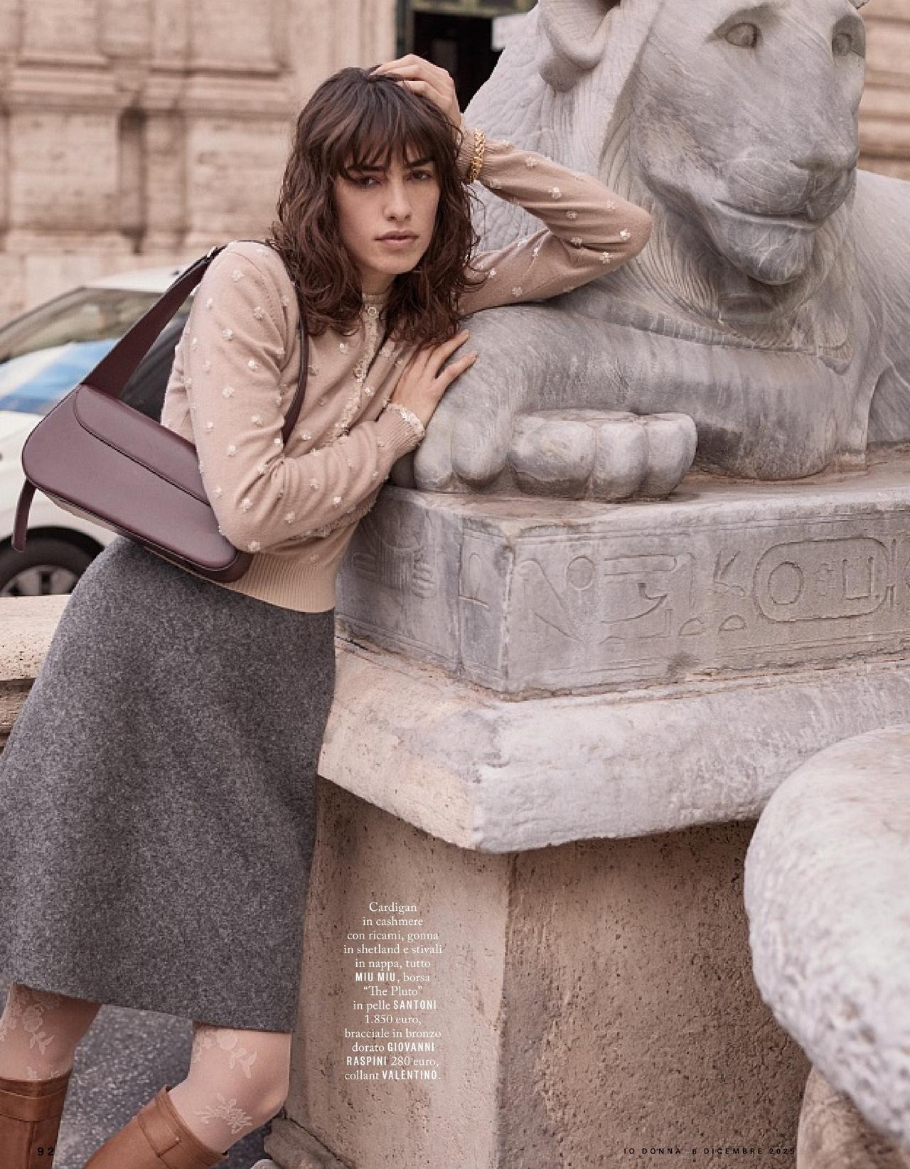 罗马街头
意式女郎～
《iO Donna》Dec 2025 ​​​