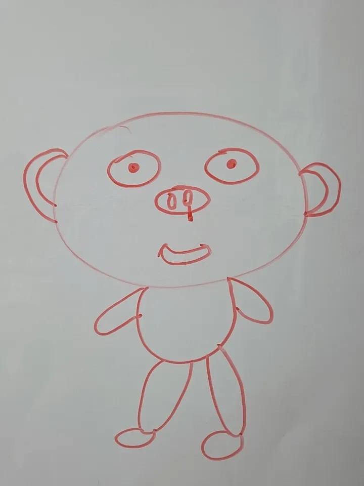 我画的猪猪侠，他们说画猪猪侠里面的呆呆，还给我添了个鼻涕！

生活