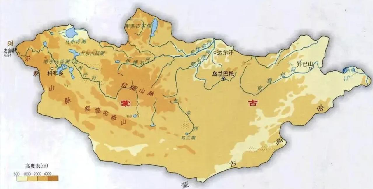 世界10条最长河流，2条发源于蒙古国，4条发源于中国。发源于中国的是世界第三、第