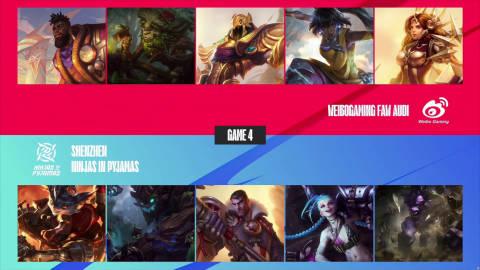  【WBG vs NIP 第四局】

MVP：WBG.Xiaohu（阿兹尔）

