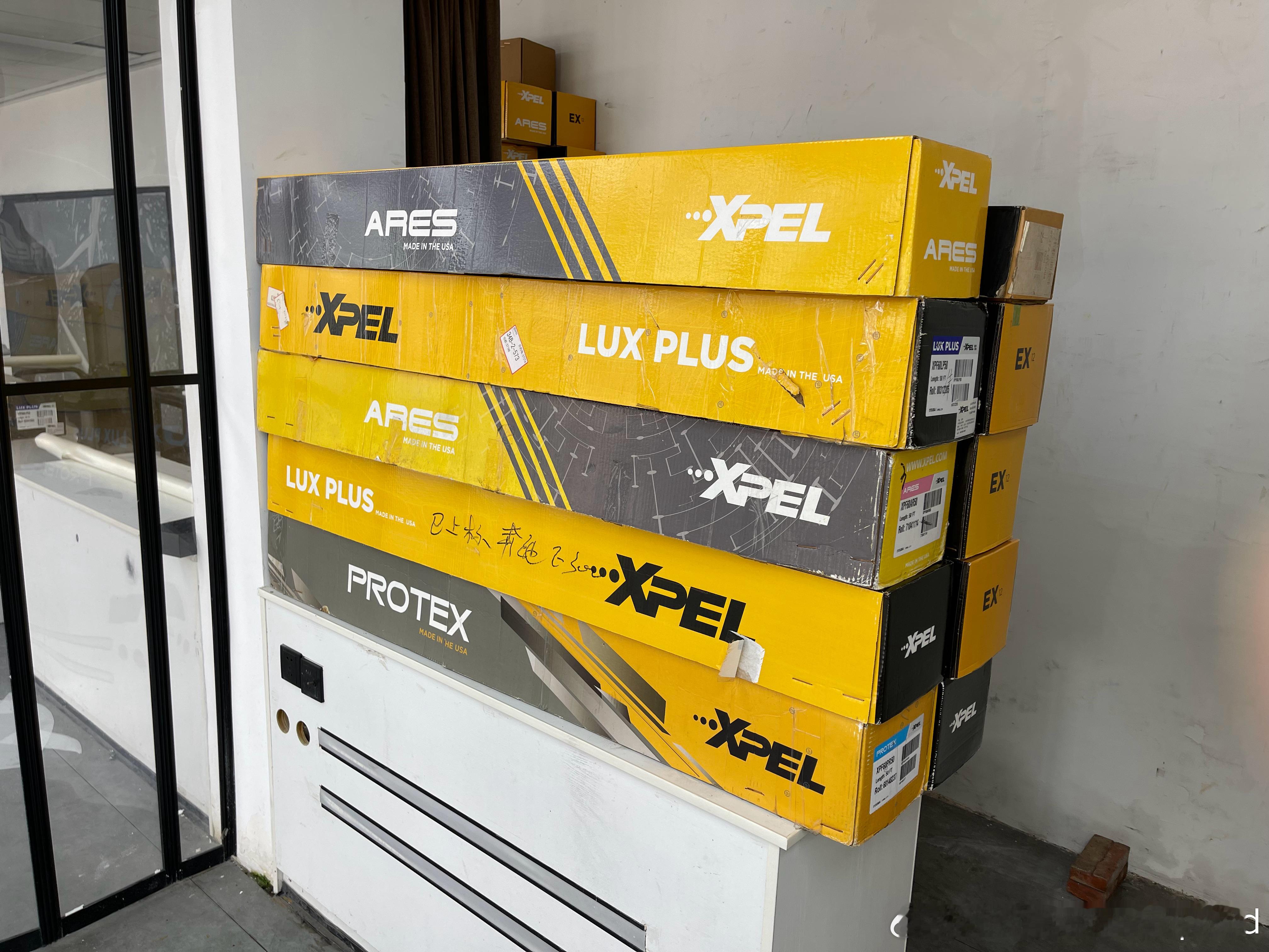 Xpel lux plus + xp70上身，顺便调下尾翼角度，时遇车库大赞[干