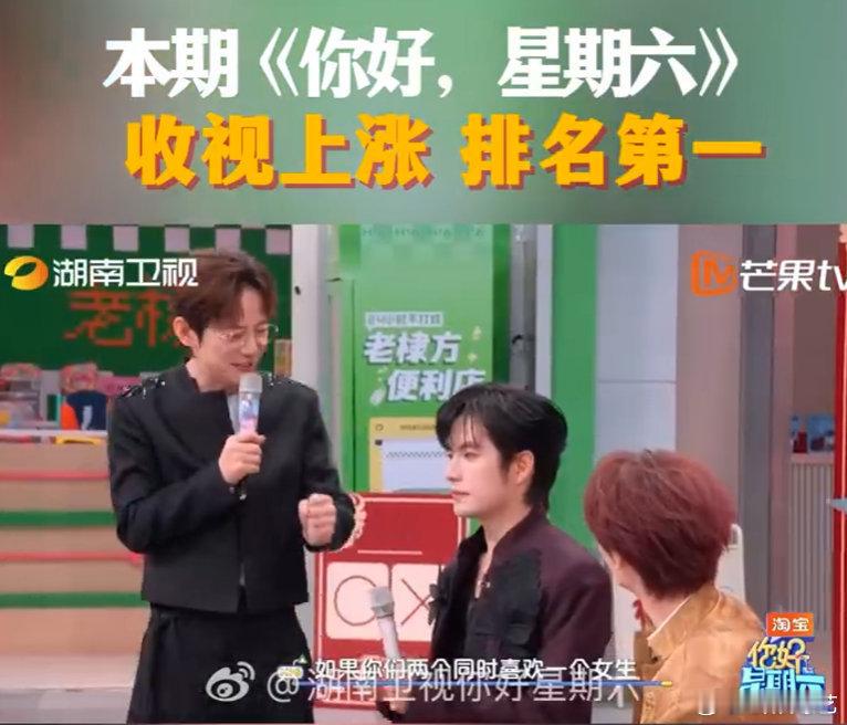 你好星期六收视率第一你好星期六 收视王牌实锤！《你好，星期六》本周0.6618、