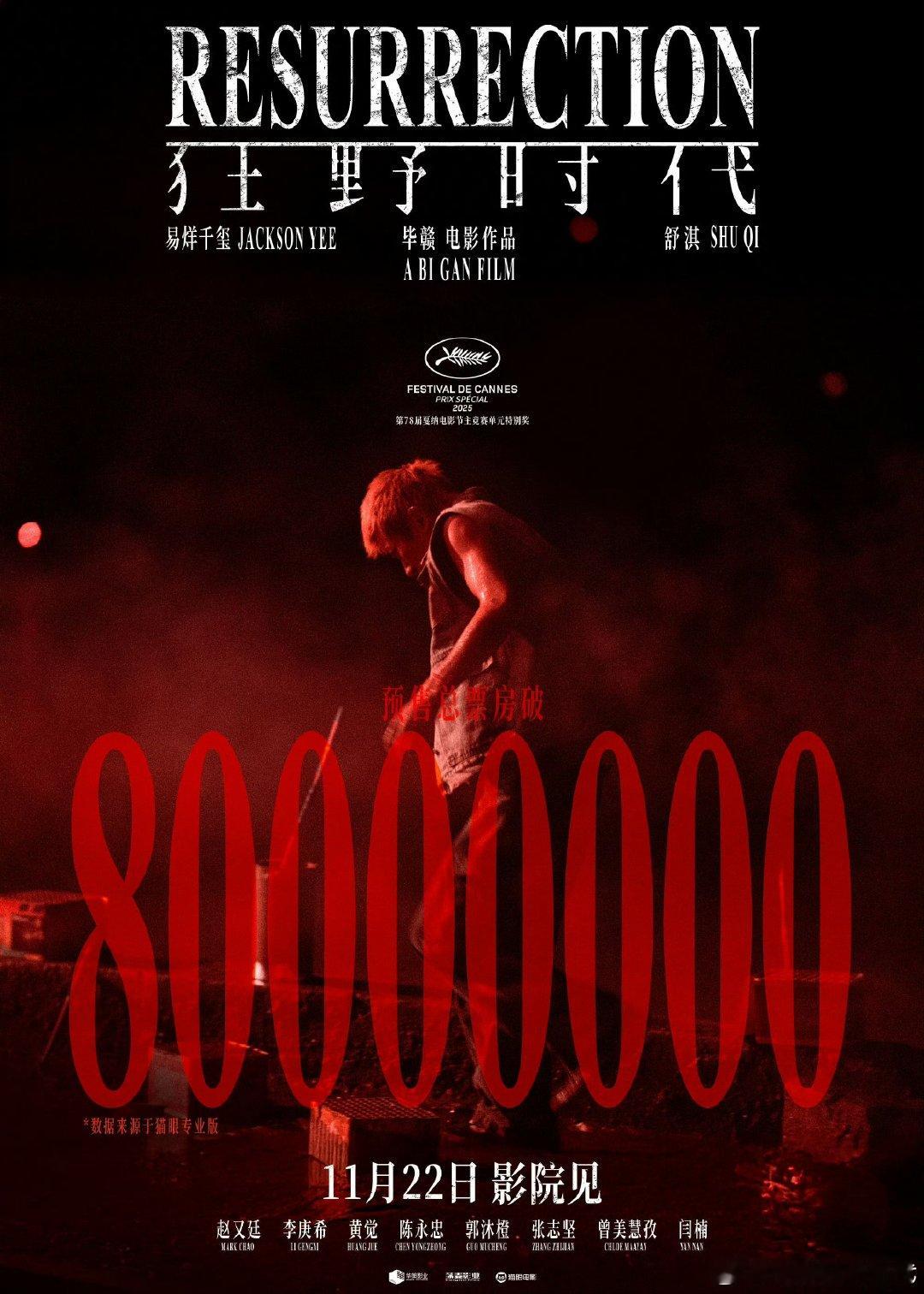 8000万预售见证热爱共鸣！从师徒情到生死伴，从奇幻梦境到百年光阴，《狂野时代》