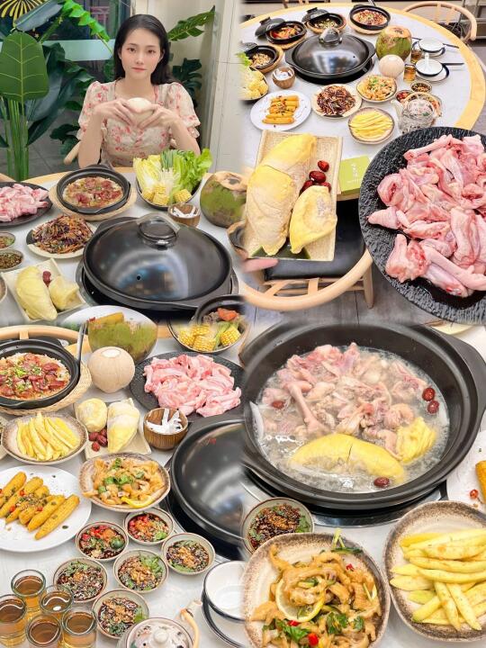 为了这一口榴莲鸡煲，五一我都要去吃！！