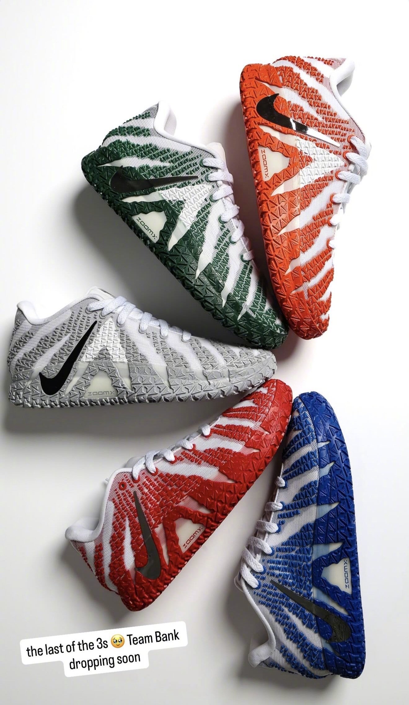 Nike Ja 3 TB莫兰特发布Ja 3最后一波配色「Team Bank」👀