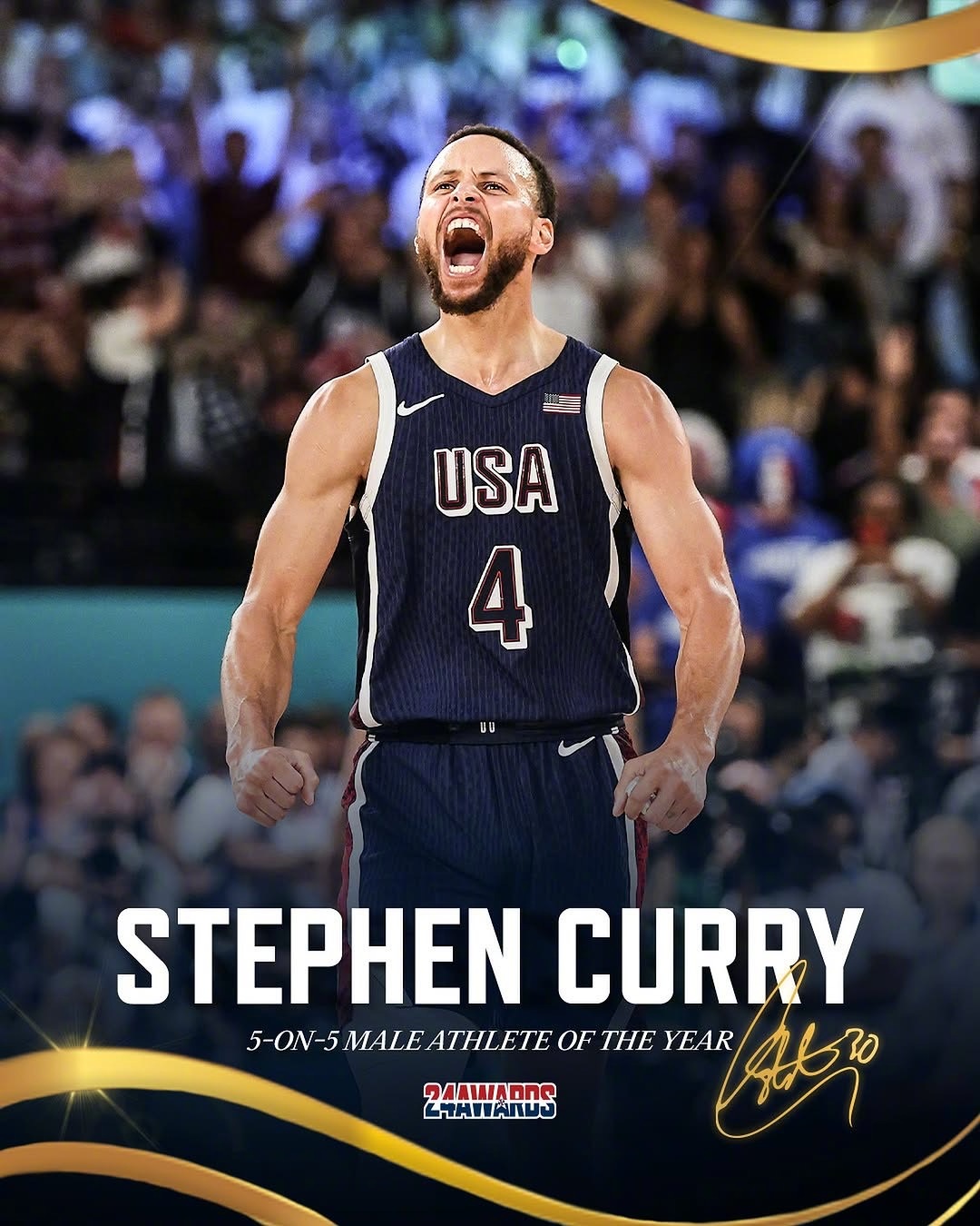 Stephen Curry is the 2024 USA Basketball