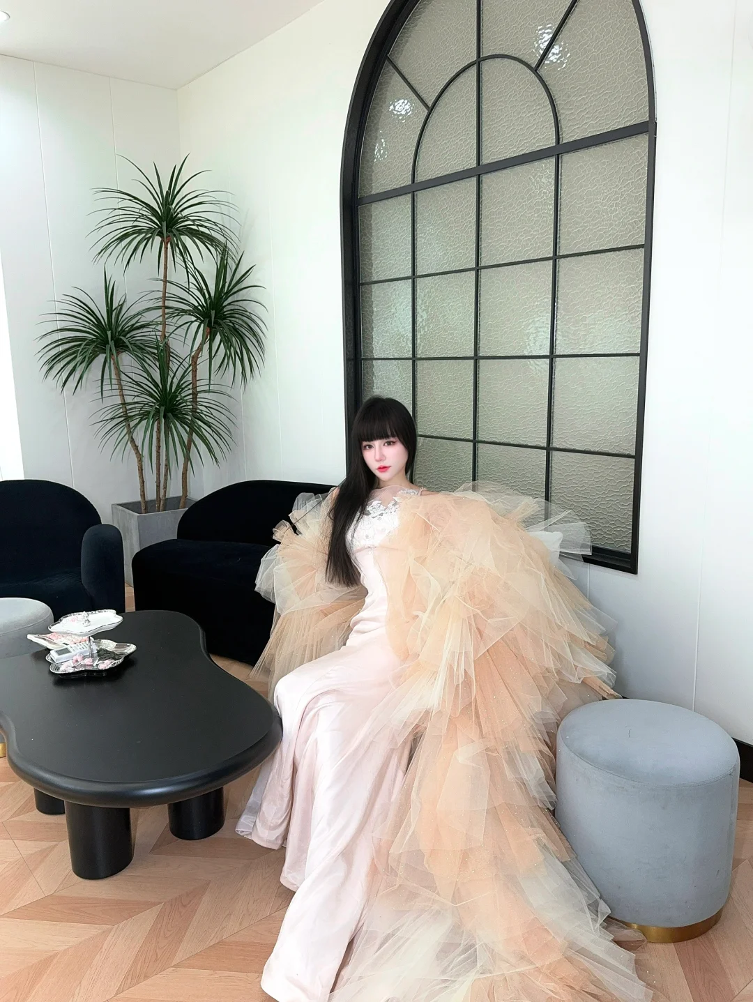 这家礼服我能试一天😍