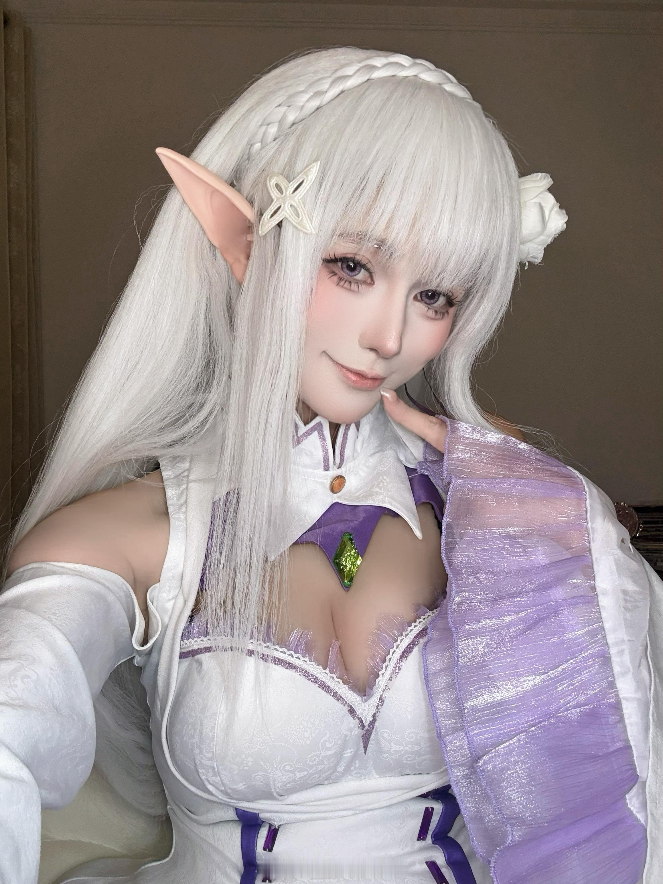 cosplay  因为我是个很麻烦的女人啊拍了最爱的emt～从零开始的异世界生活