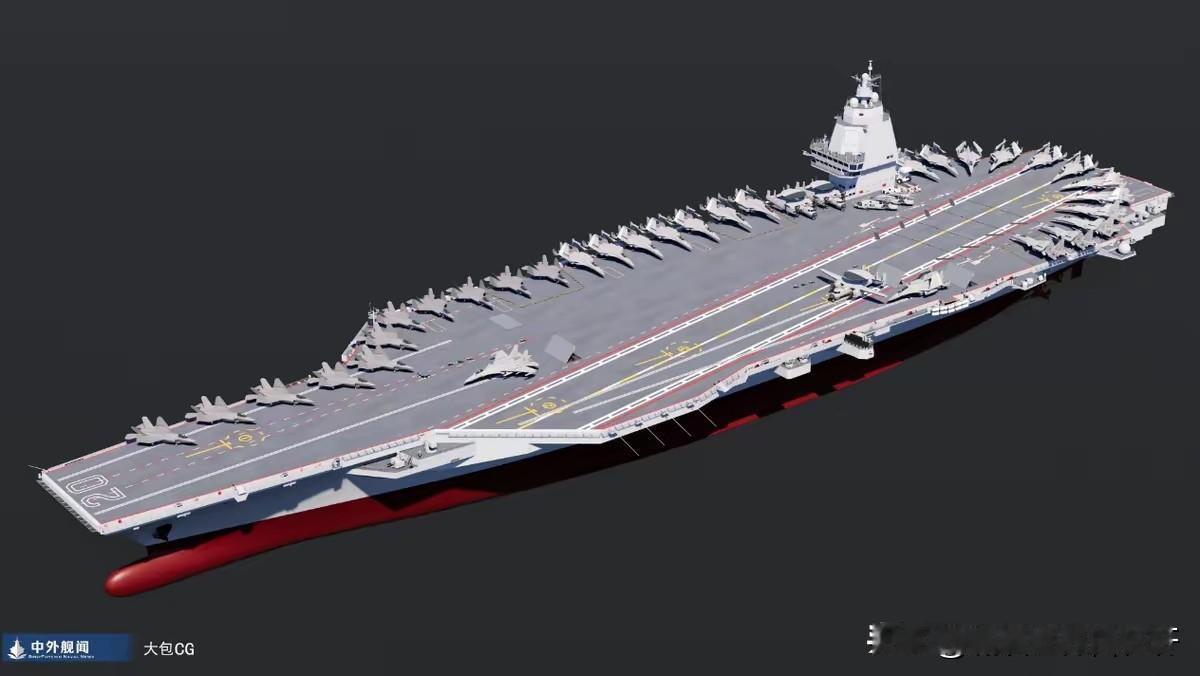 反正你惹不起！
美军事网站预测，
称004航母为12万吨级核动力航母，
舰载机高